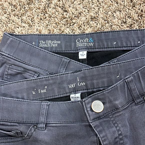 CROFT & BARROW pants - Picture 6 of 7